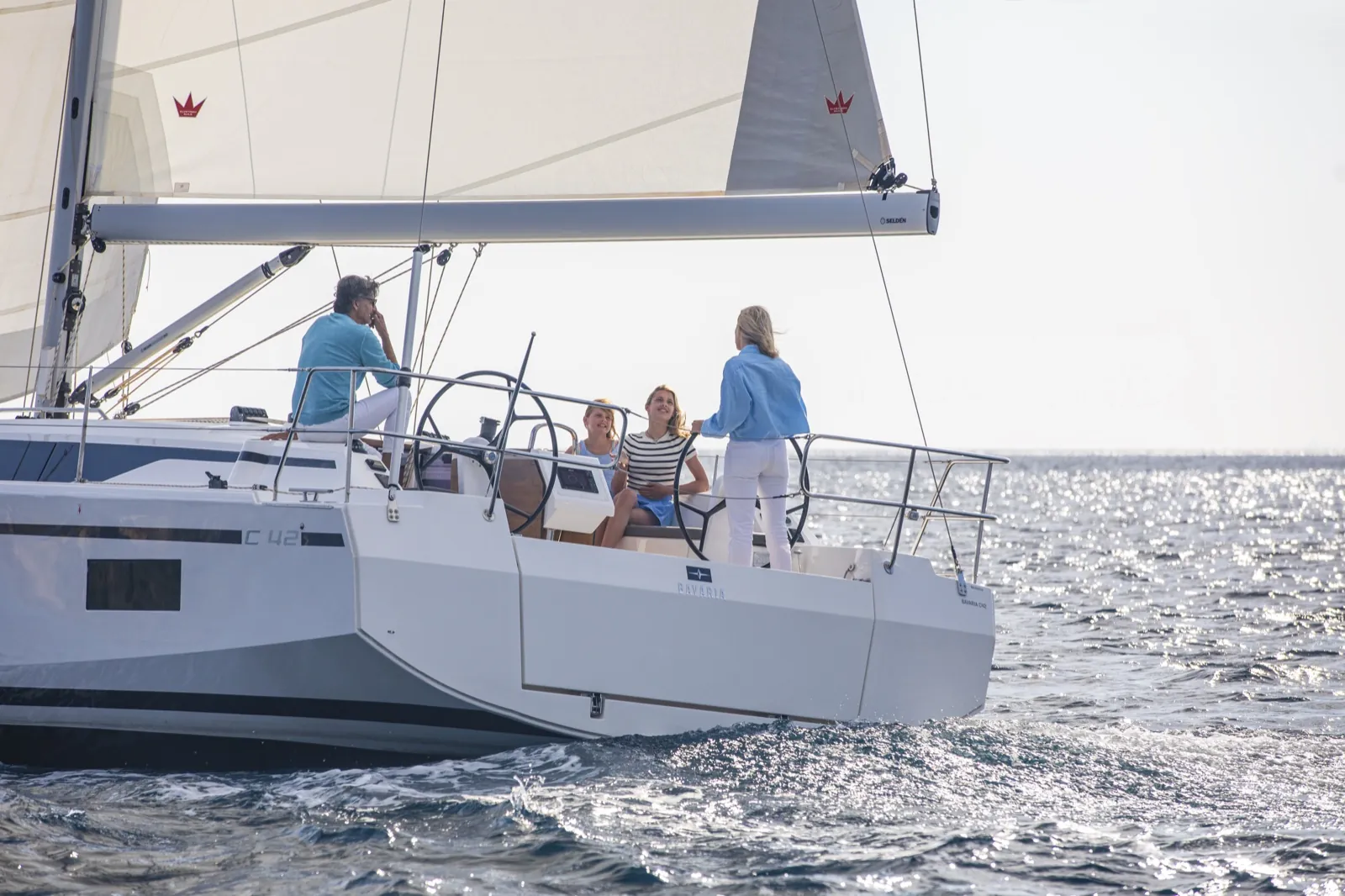Bavaria C42 — Werftfoto 6